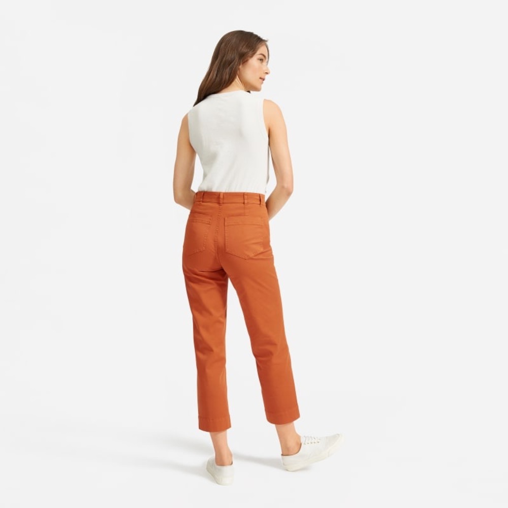 Everlane Straight-Leg Crop Pants